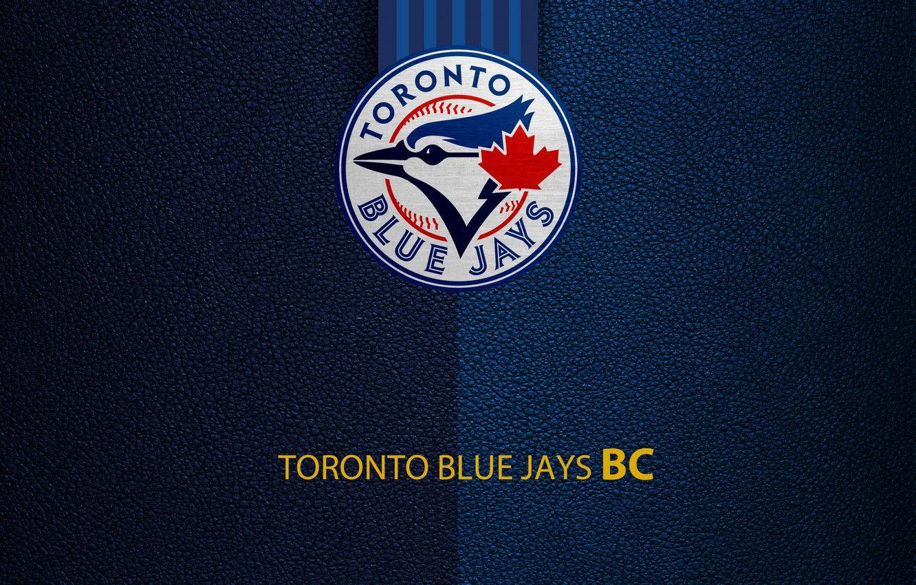 Toronto Blue Jays Textured Logo Wallpaper