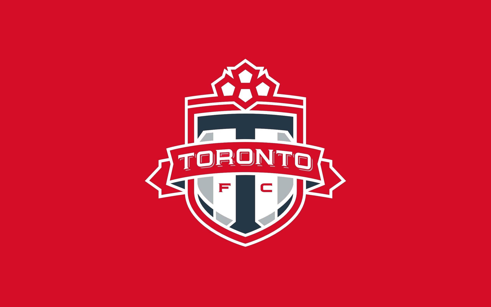 Toronto FC Hold Badge Tapet Wallpaper