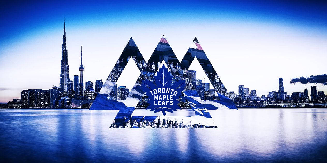 Toronto Maple Leafs Graphic Poster Wallpaper