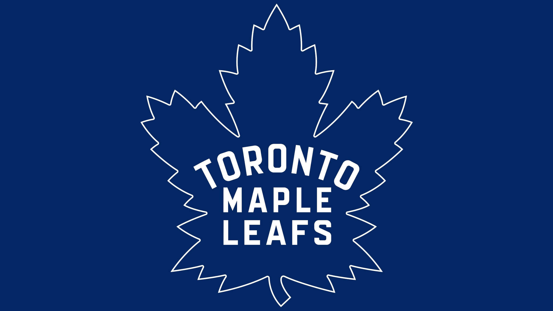 Toronto Maple Leafs Ice Hockey Logo Wallpaper