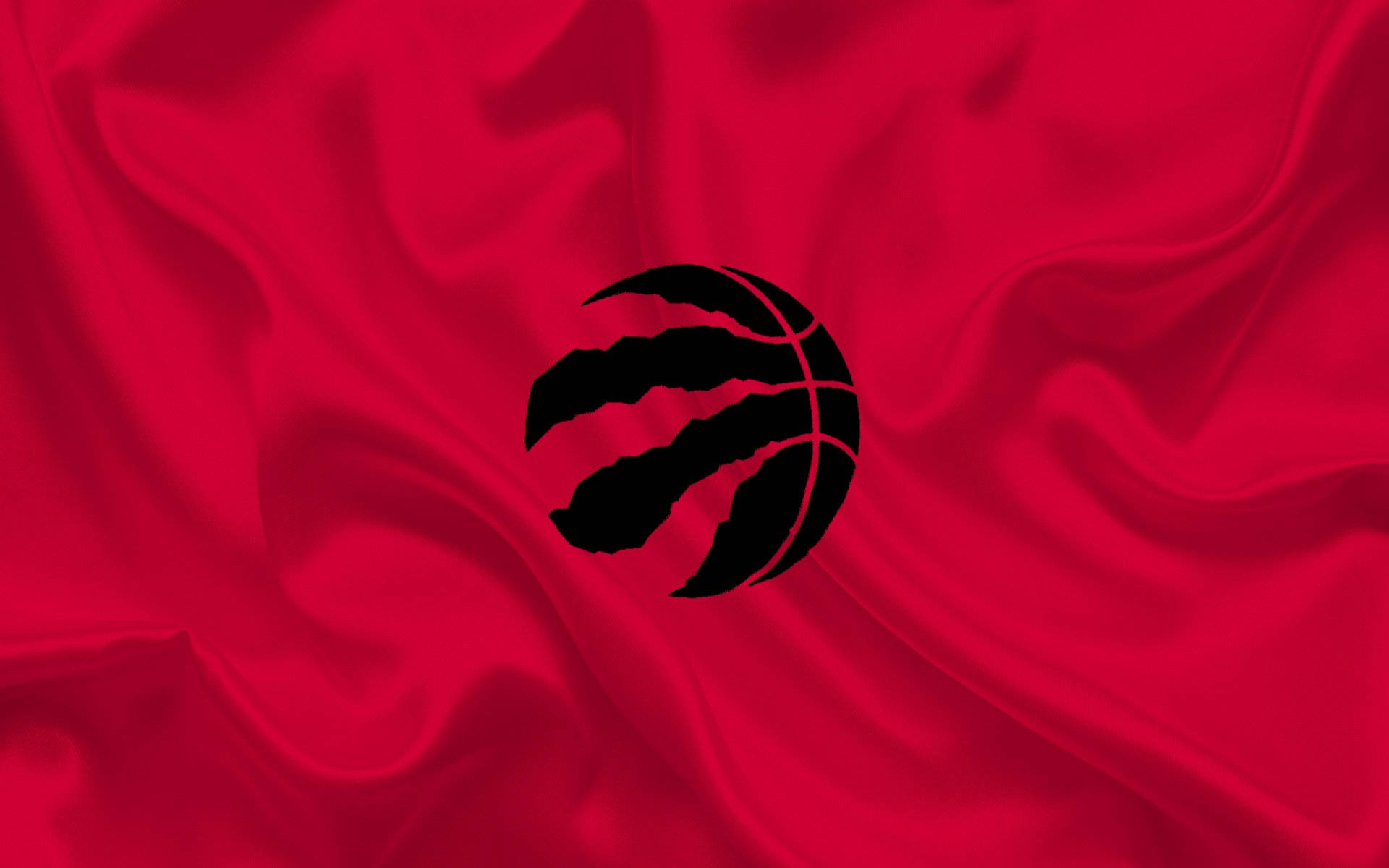 Download wallpapers Toronto Raptors flag, 4k, red and black 3D