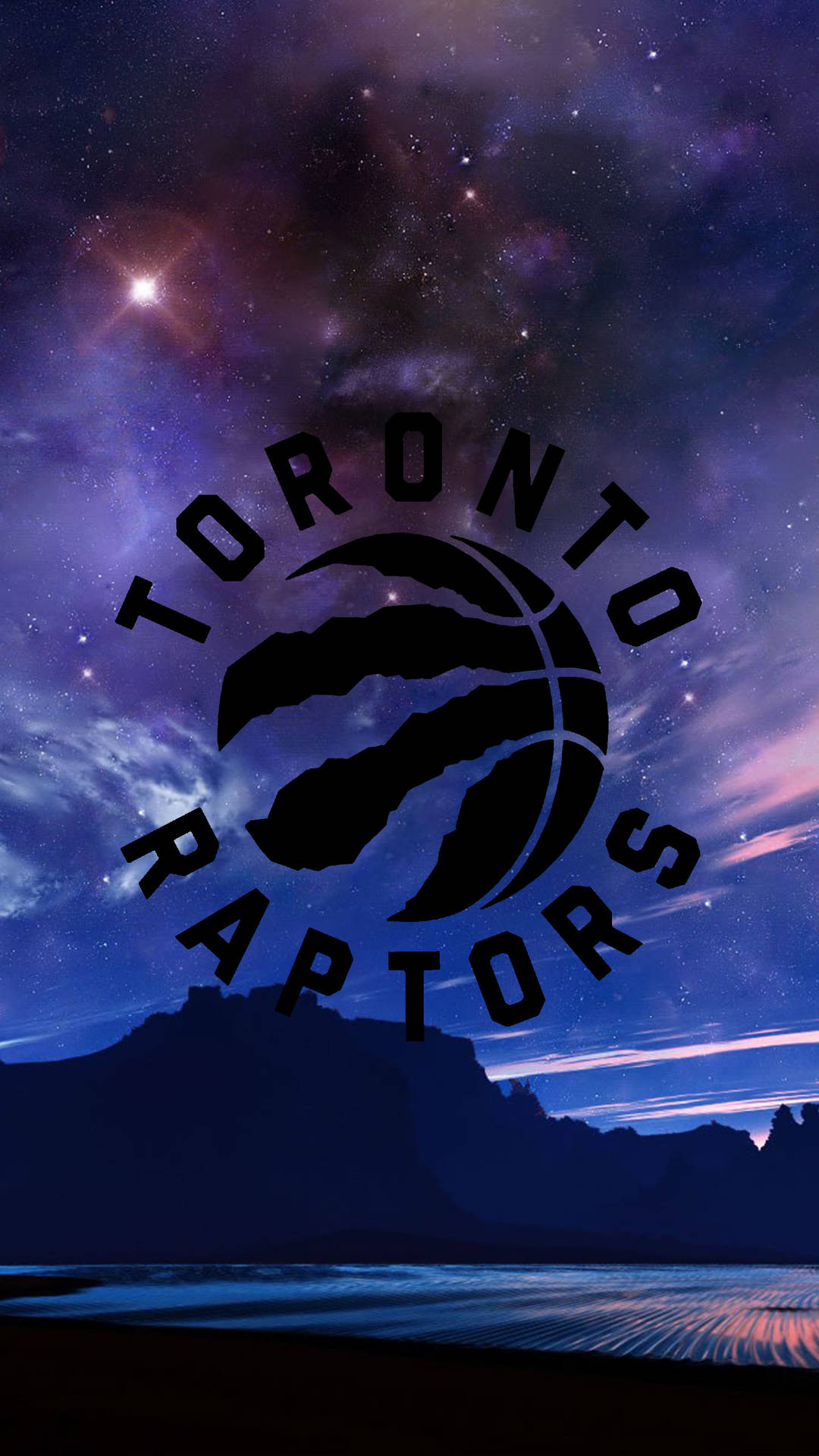 Imagemem Retrato Dos Toronto Raptors. Papel de Parede