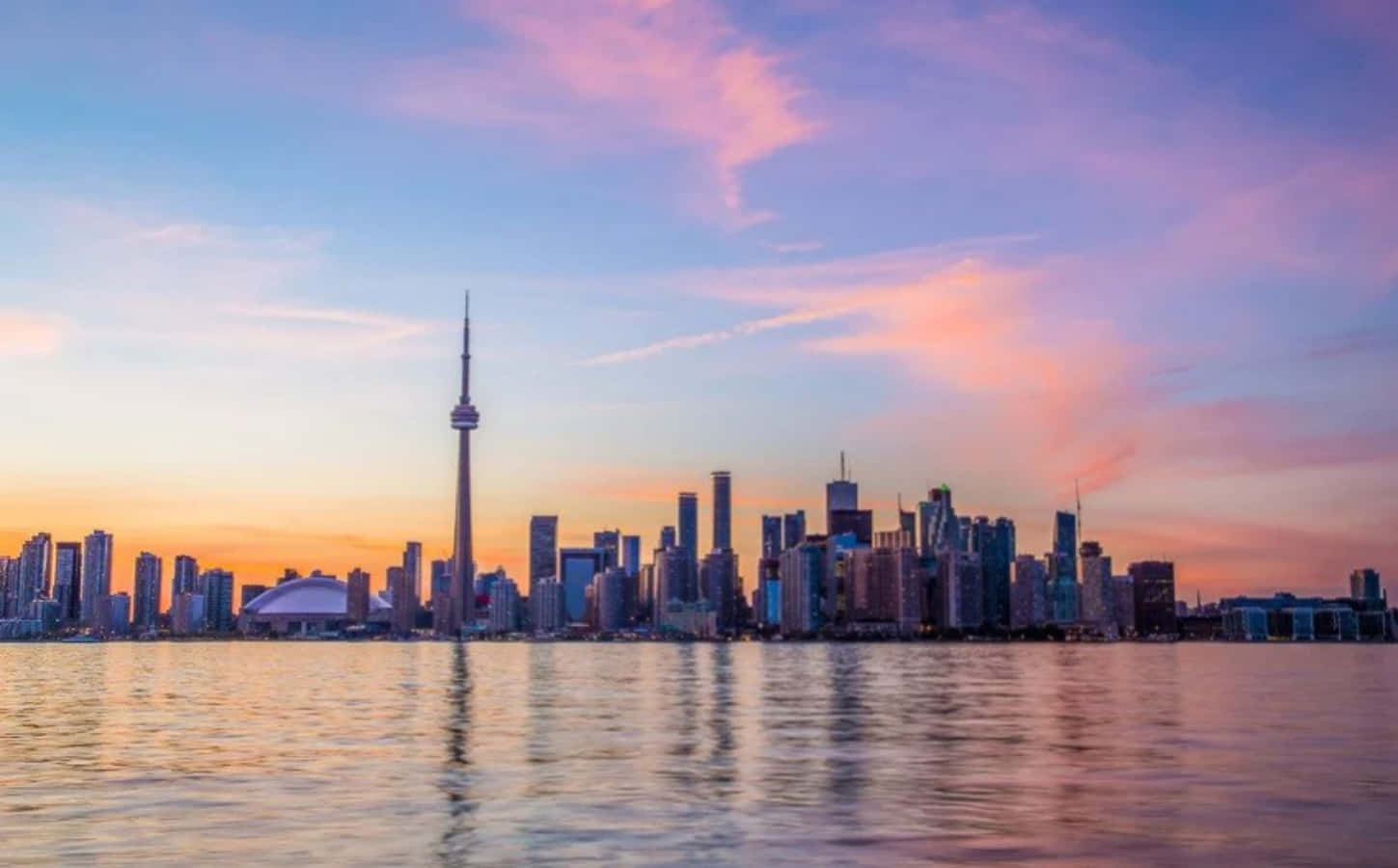 Glittering Toronto Skyline at night