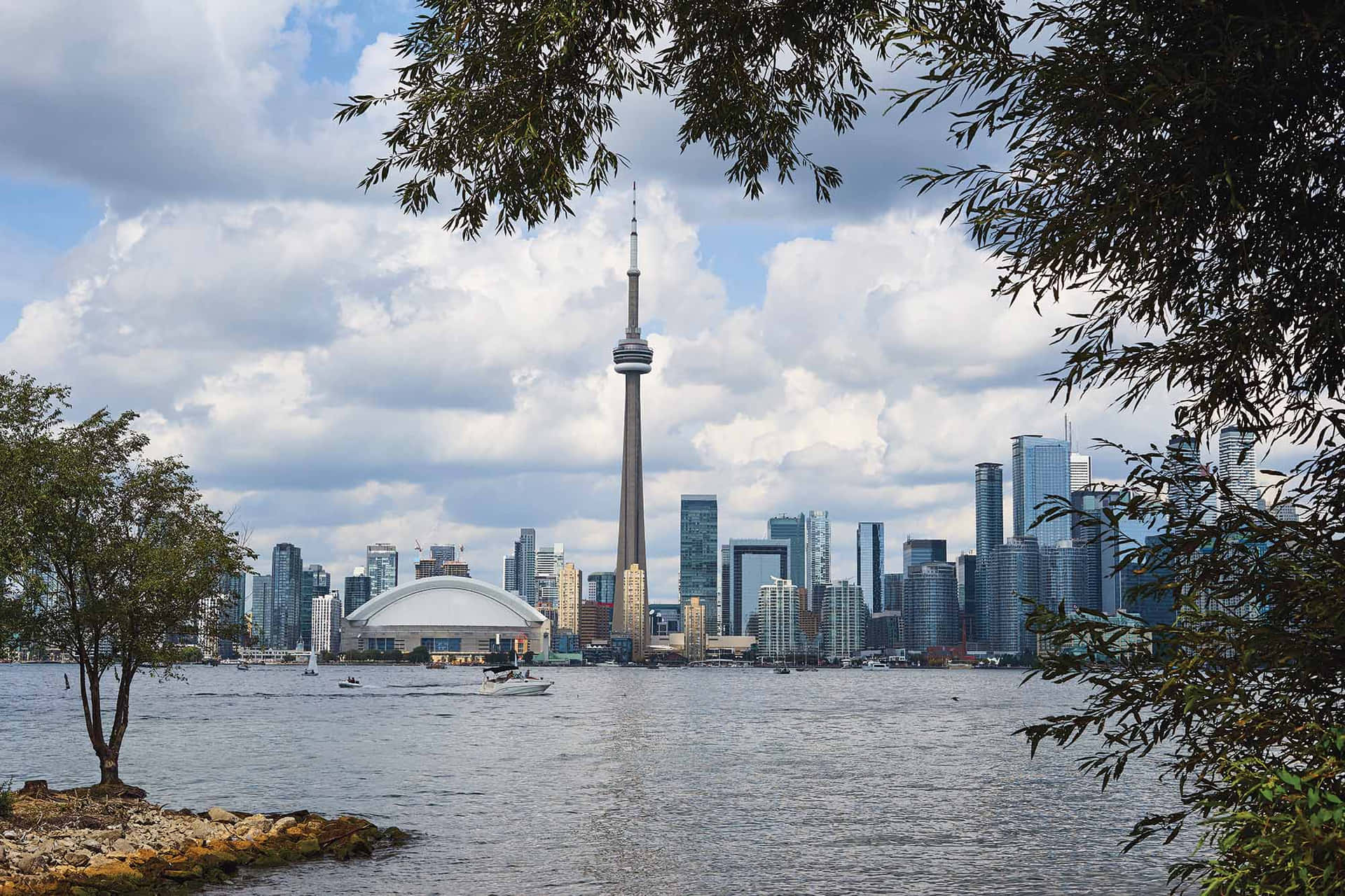 Toronto_ Skyline_ View_from_ Islands Wallpaper