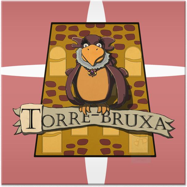 Torre Bruxa Cartoon Bird PNG