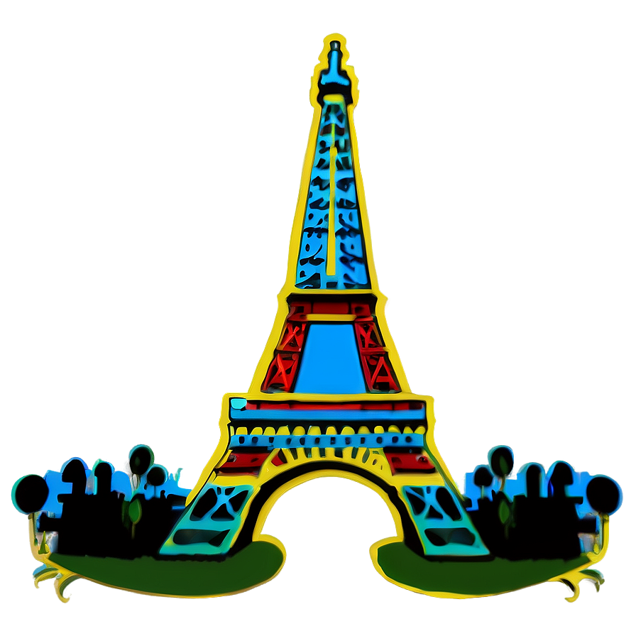 Torre Eiffel And Parisian Charm Png 06262024 PNG