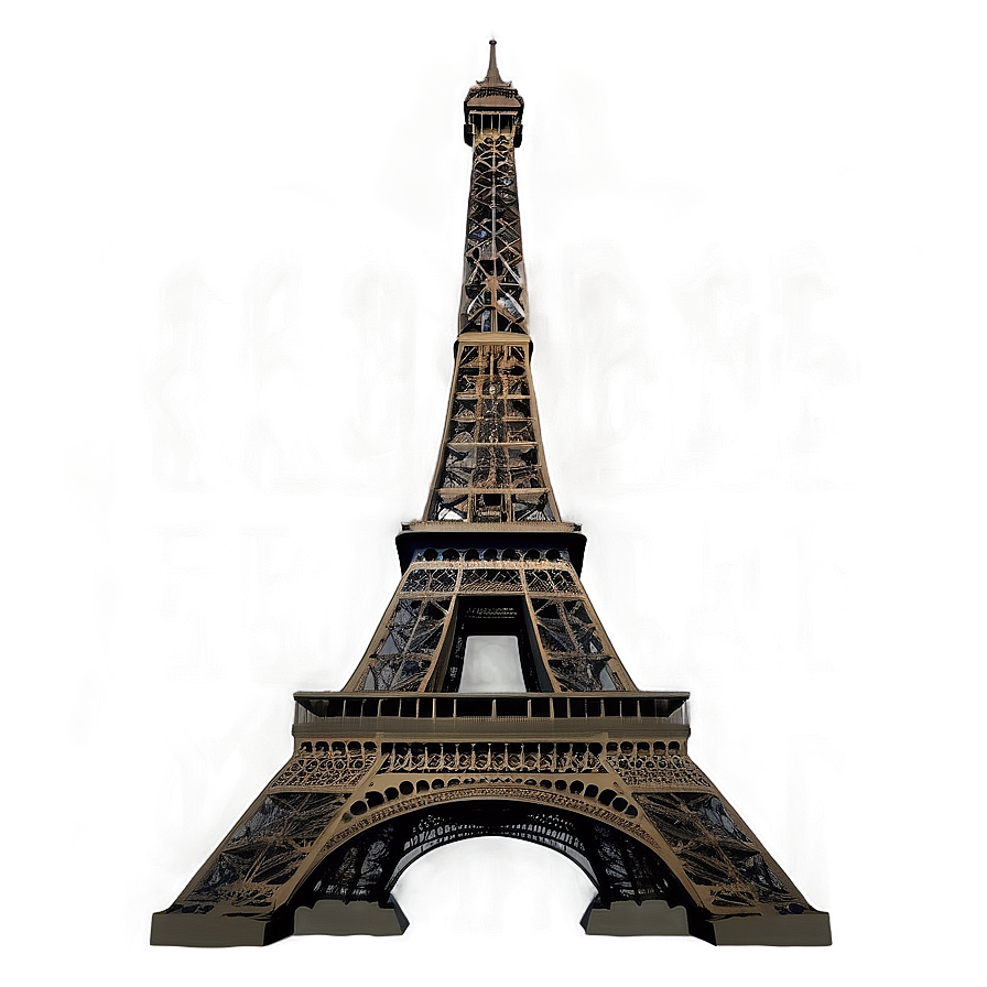 Torre Eiffel Sunset View Png Gak73 PNG