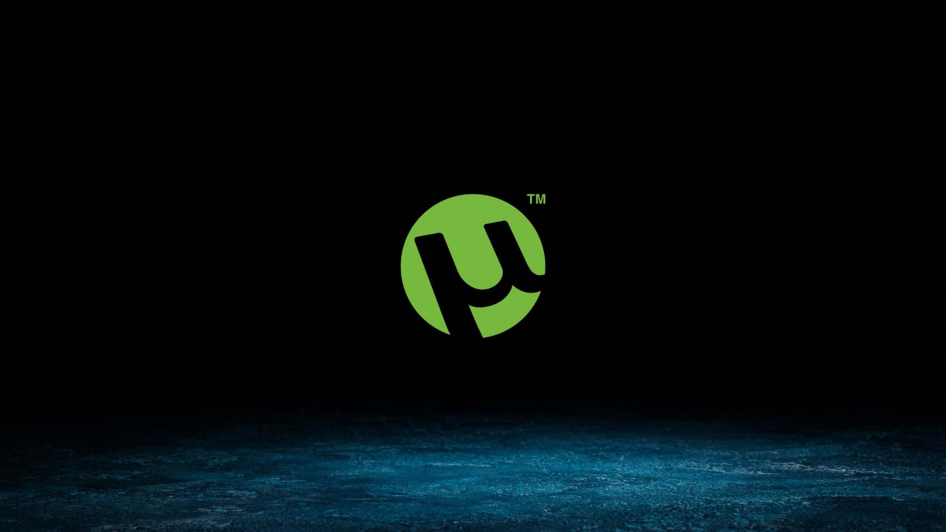 Eingrünes Logo Mit Schwarzem Hintergrund Wallpaper