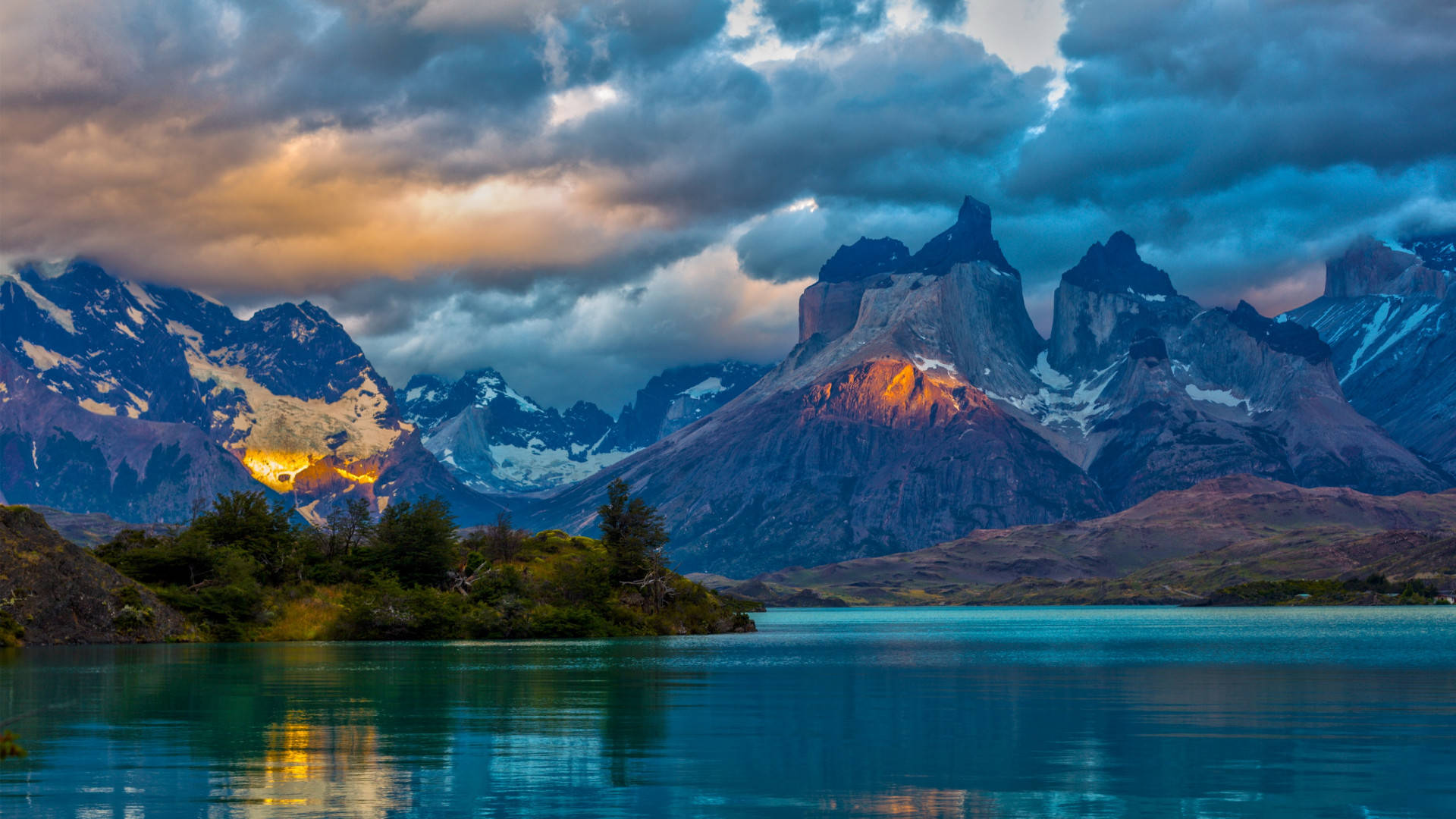 Torres Del Paine National Park Aesthetic Landscape