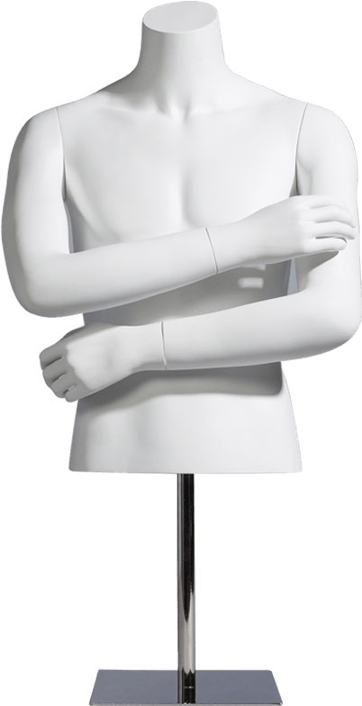 Torso Mannequinon Stand PNG