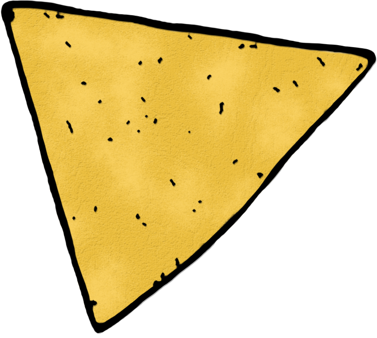 Tortilla Chip Illustration PNG