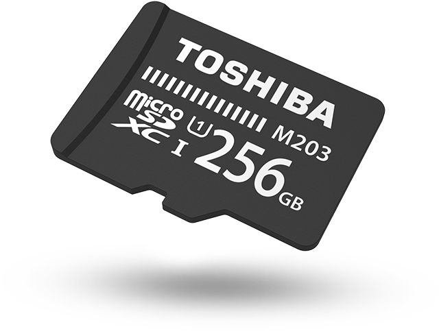 Toshiba256 G B Micro S D Card PNG