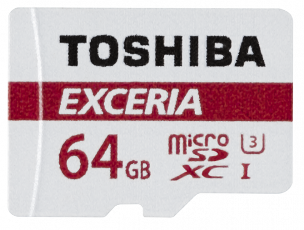 Toshiba64 G B Exceria Micro S D Card PNG