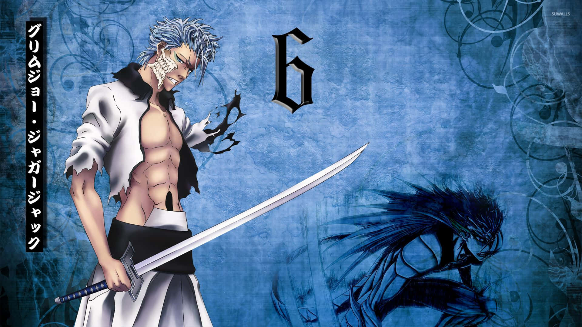 Toshiro Hitsugaya, captain of the Tenth Division, from the manga and anime series, Bleach Wallpaper
