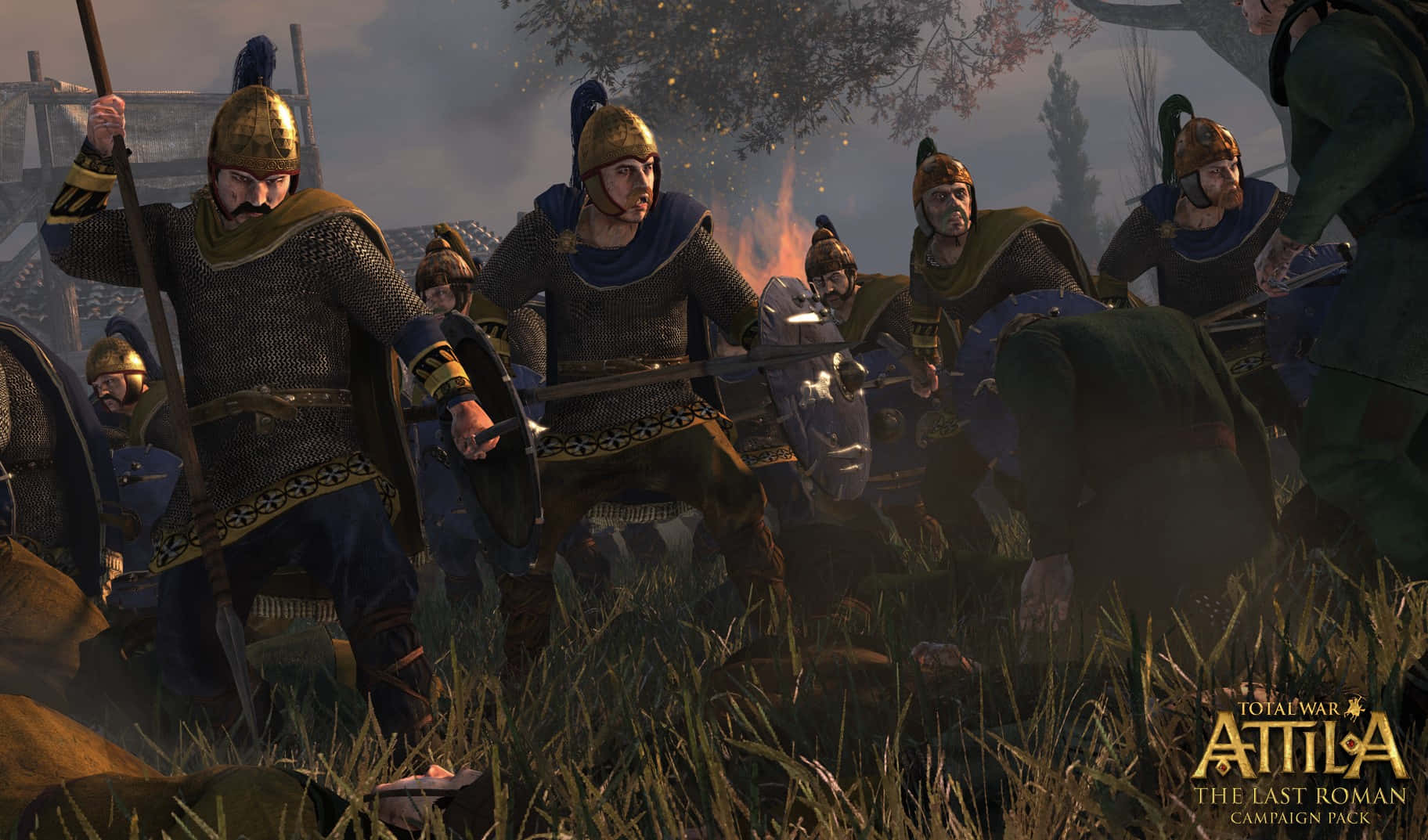 Ledde Stridande Stammarna I Total War Attila