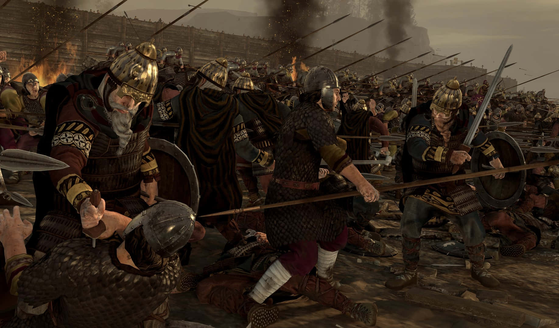 Combatana Total War E Conquiste Sua Vitória Em Total War: Attila.