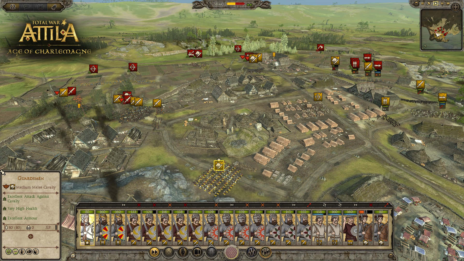 Dêvida Às Batalhas Com Total War Attila