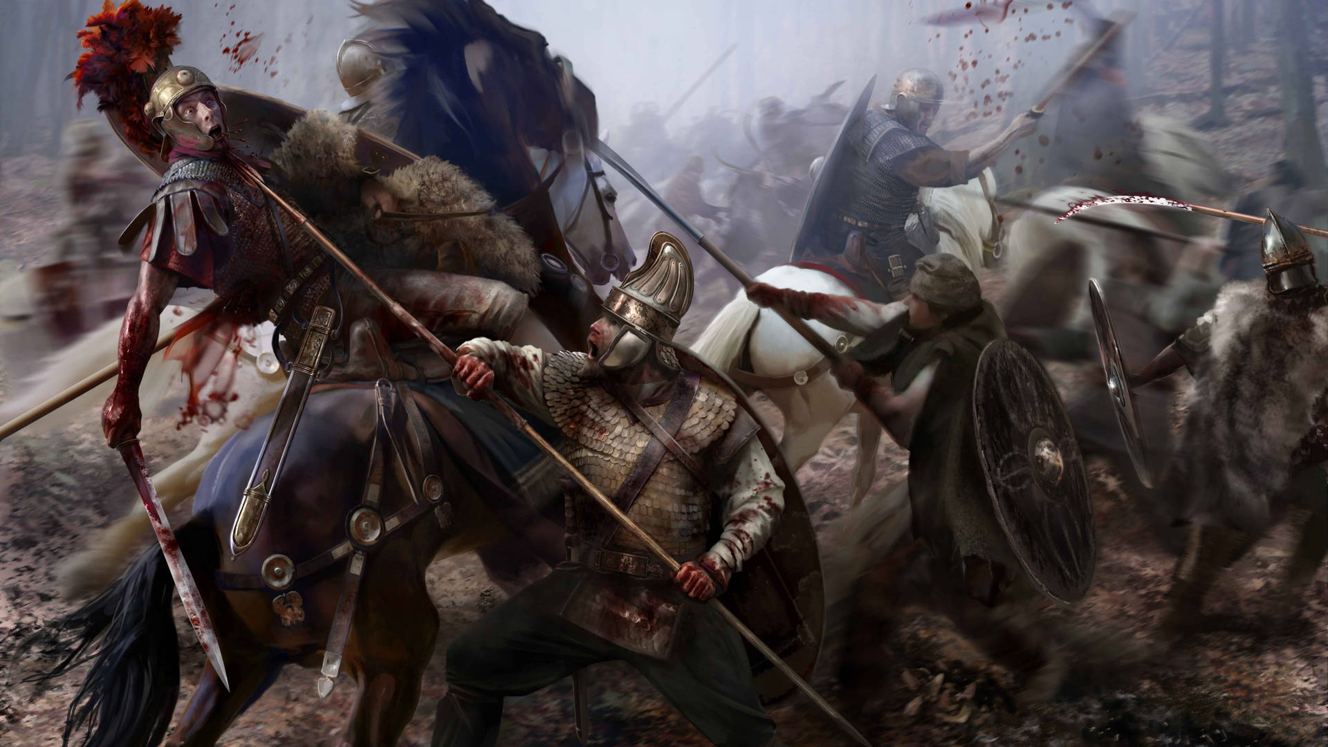 Total War Attila Bloody Battle Wallpaper
