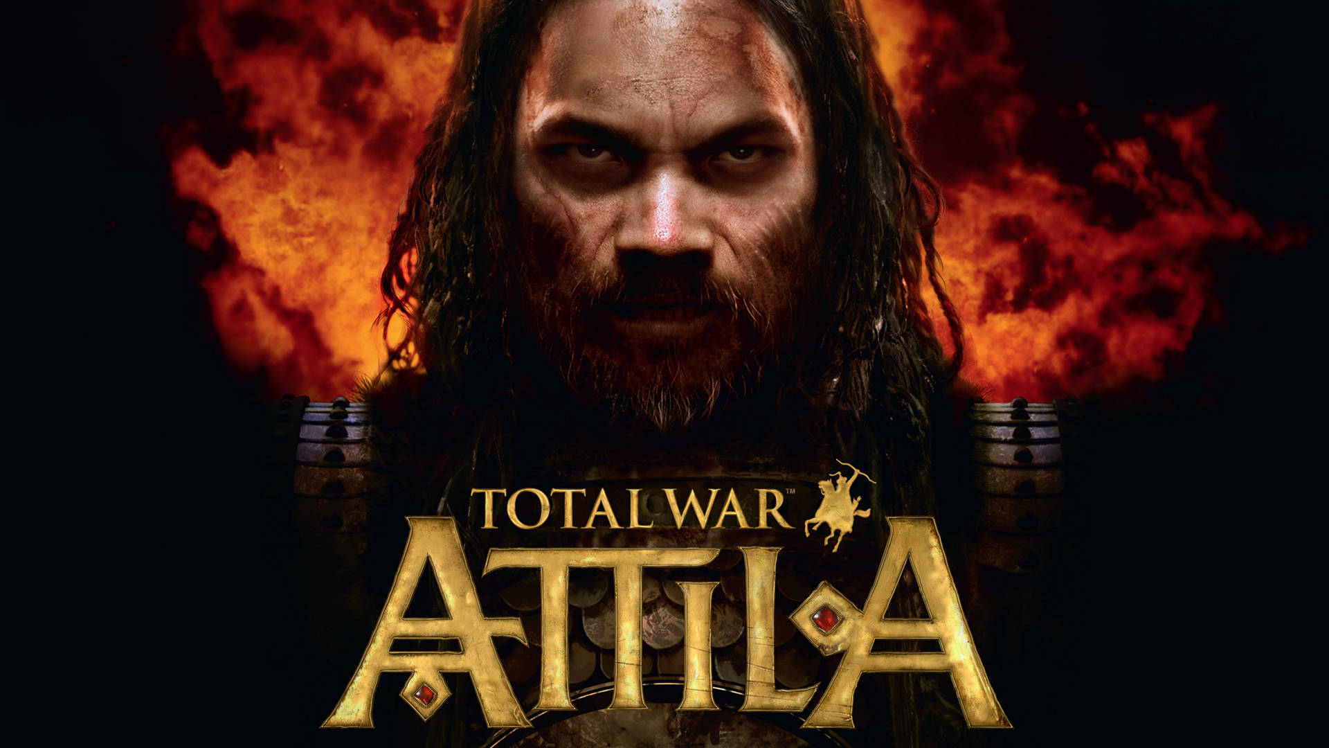 Poster Del Gioco Total War Attila Sfondo