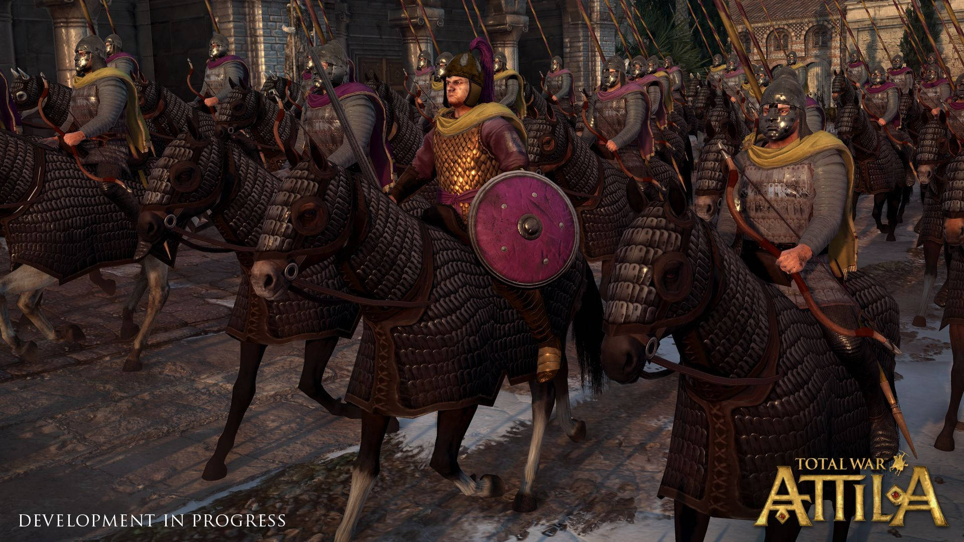Total War Attila Gladiatori Destrieri Reali Sfondo