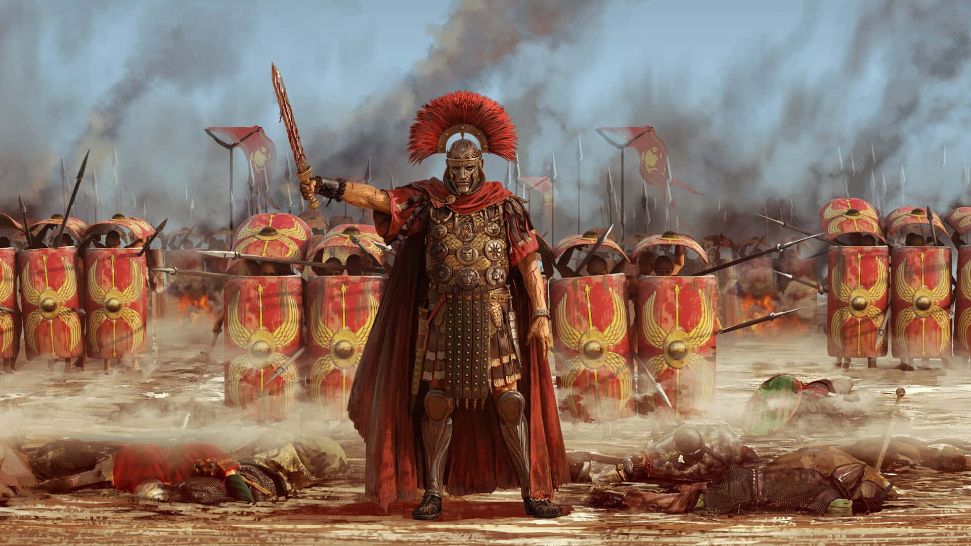 Erövravärlden Som En Romersk General