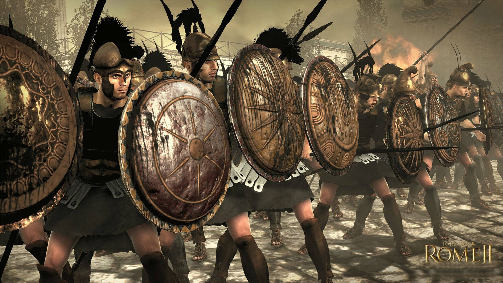 Total War Rome 2 Human Barricade
