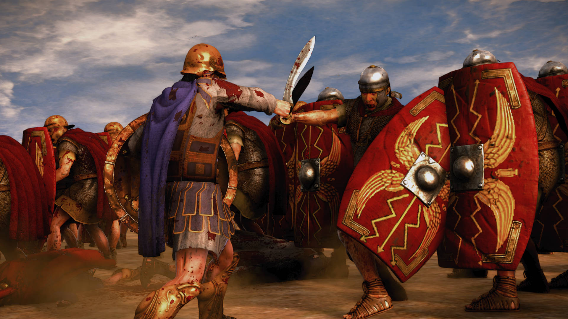 Total War Rome 2 Sword Fight