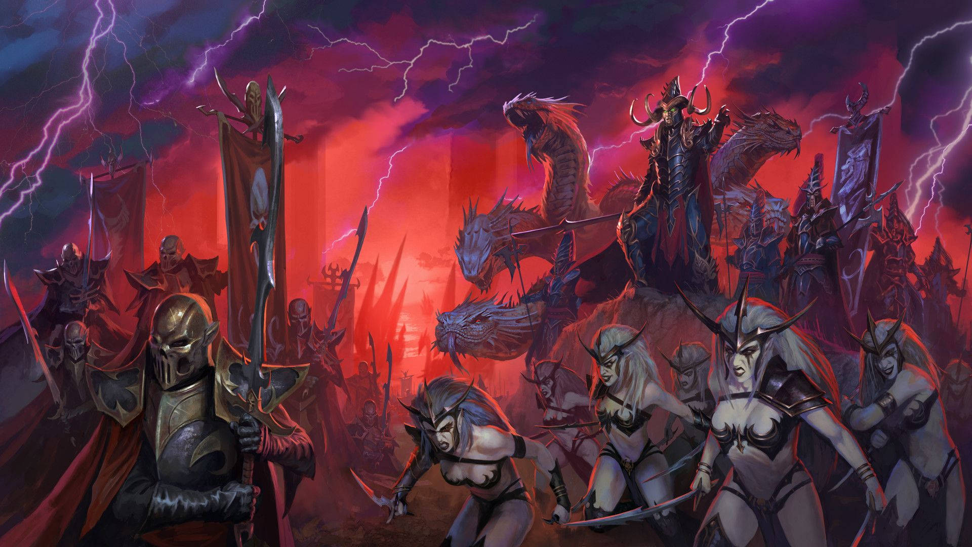 Total War Warhammer Evil Army Marches Wallpaper