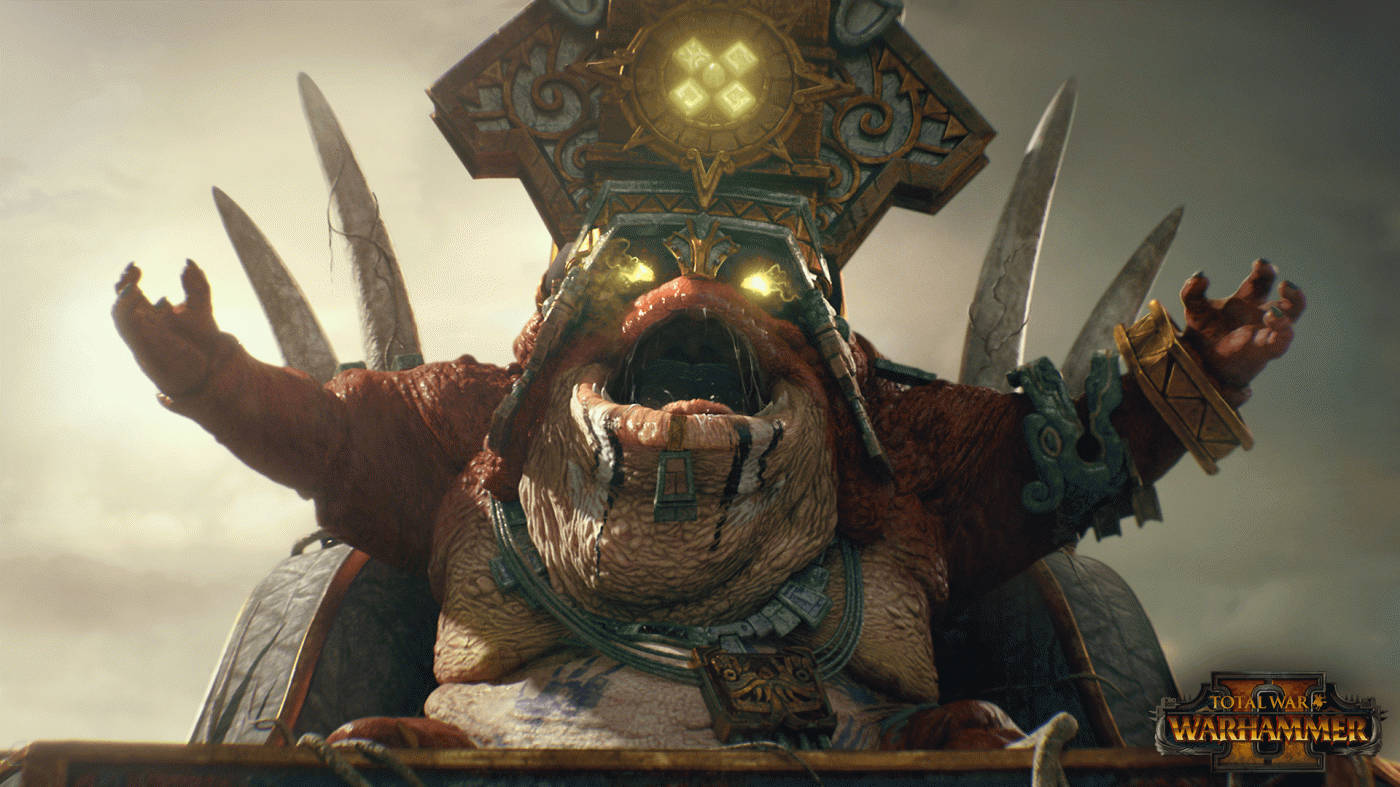 Total War Warhammer Giant Frog Monster Wallpaper