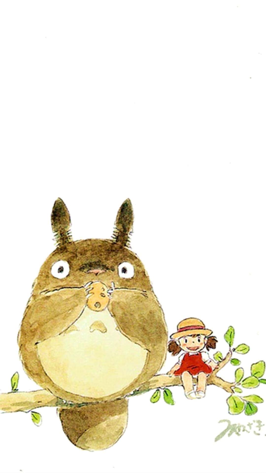 The adorably lovable, mysterious Totoro
