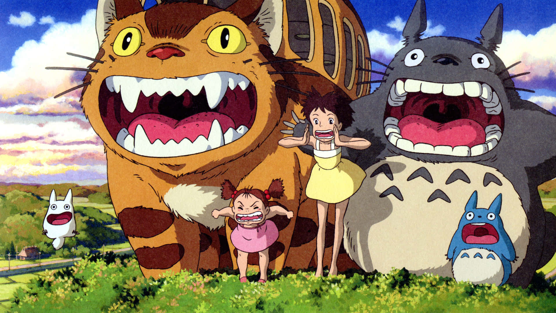 Japanese fantasy movie classic "My Neighbor Totoro"