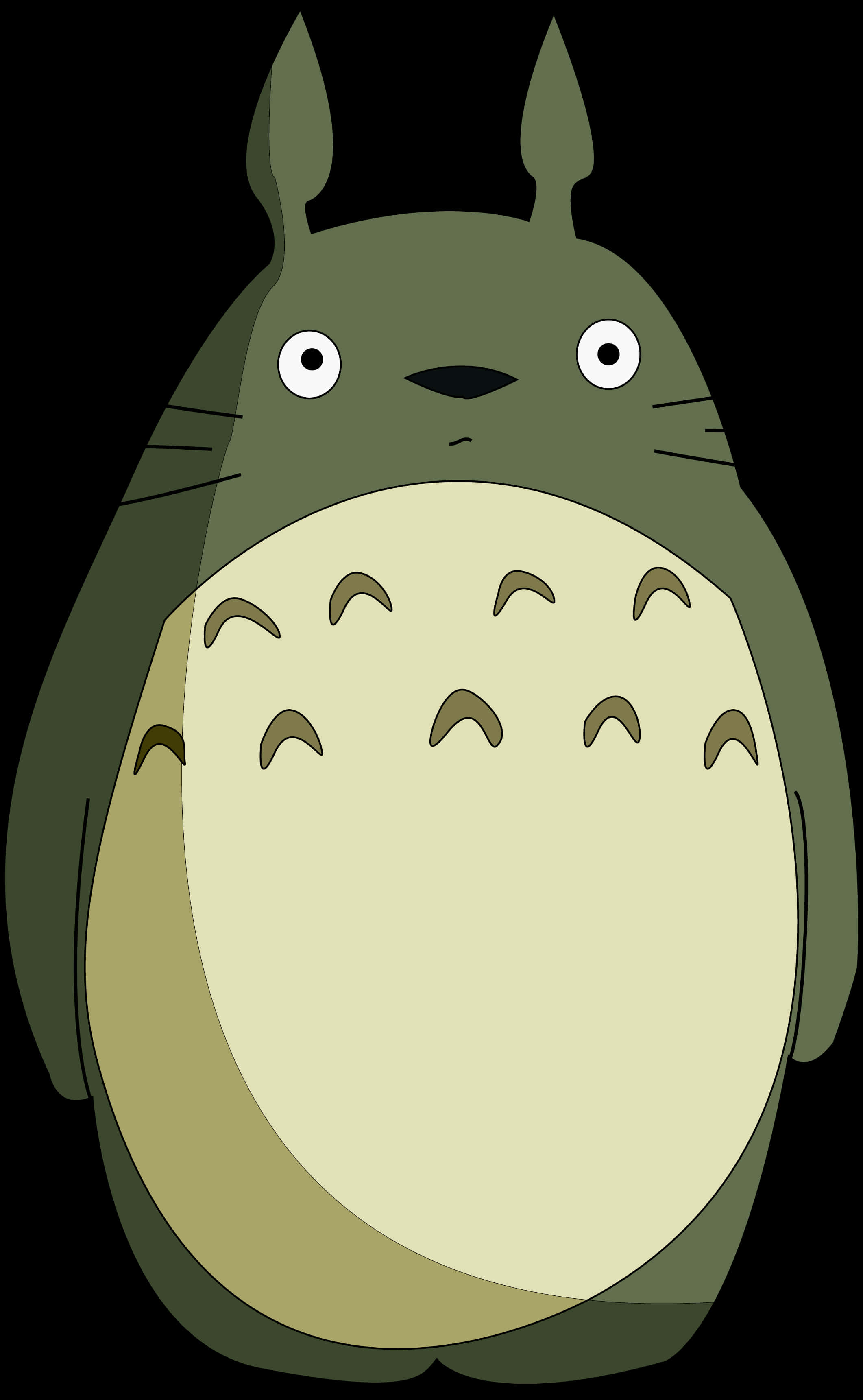 Totoro Iconic Animated Character PNG