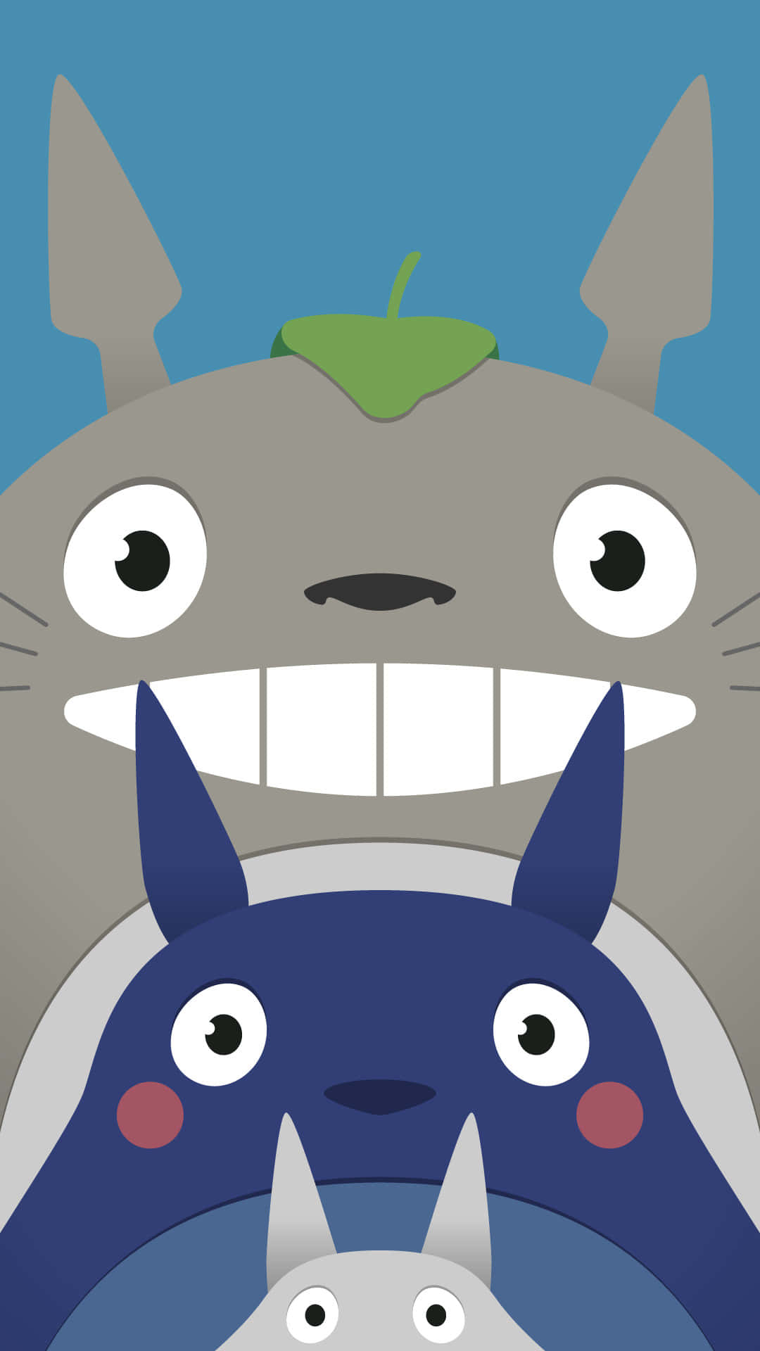 Derbeliebte Charakter Totoro Aus Dem Klassischen Animationsfilm 