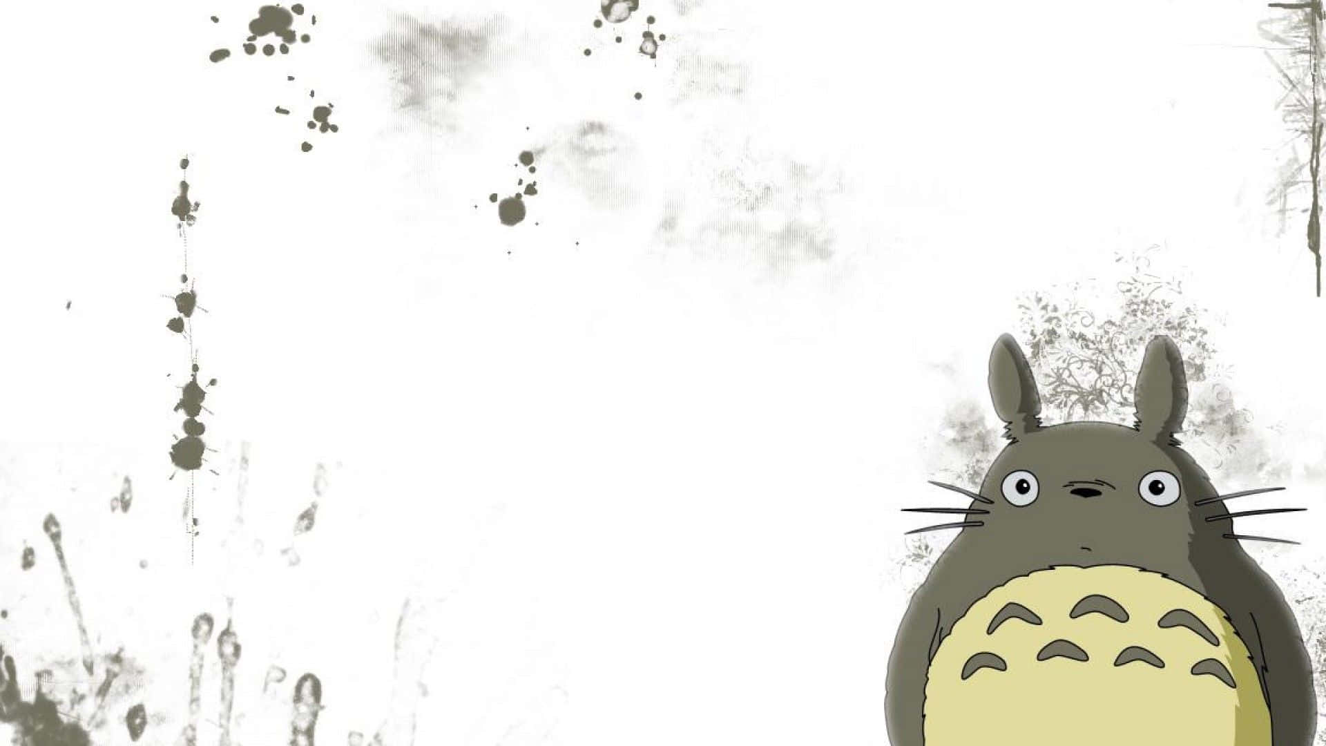 Udfor at udforske verden af Totoro med denne smukke tapet.