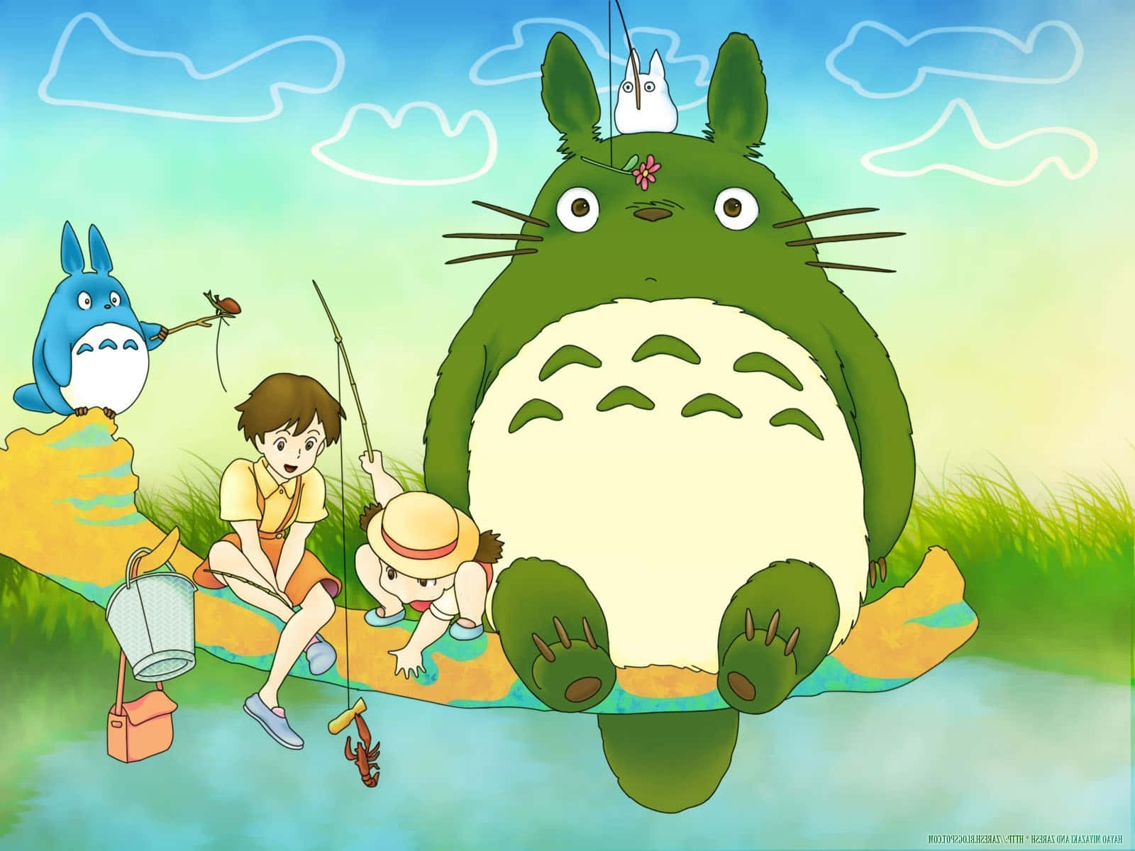 Fesselnderblick Auf Totoro