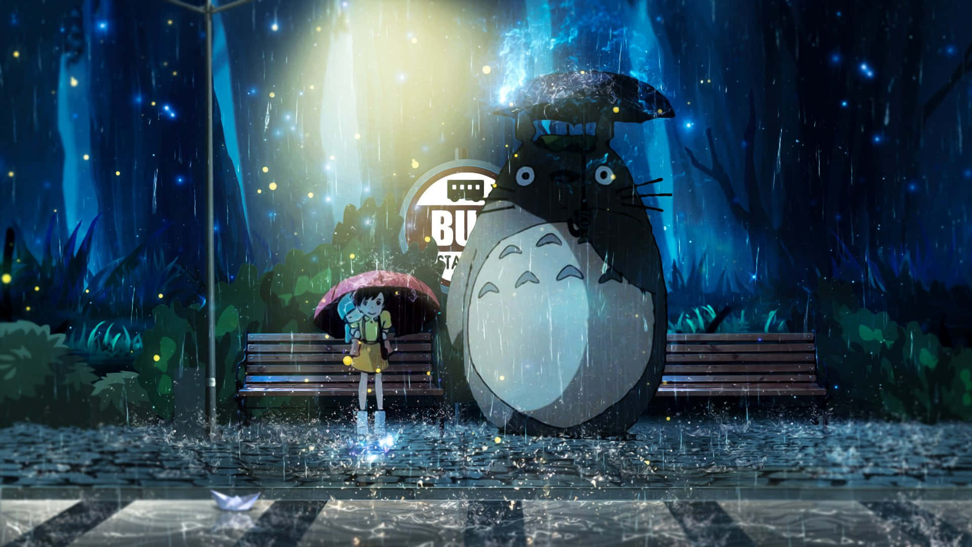 Lad os følge magien af Totoro