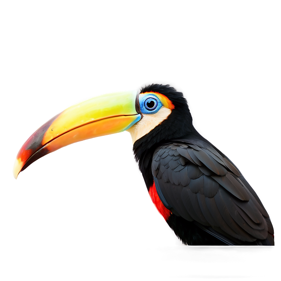 Toucan Beak Detail Png 06112024 PNG