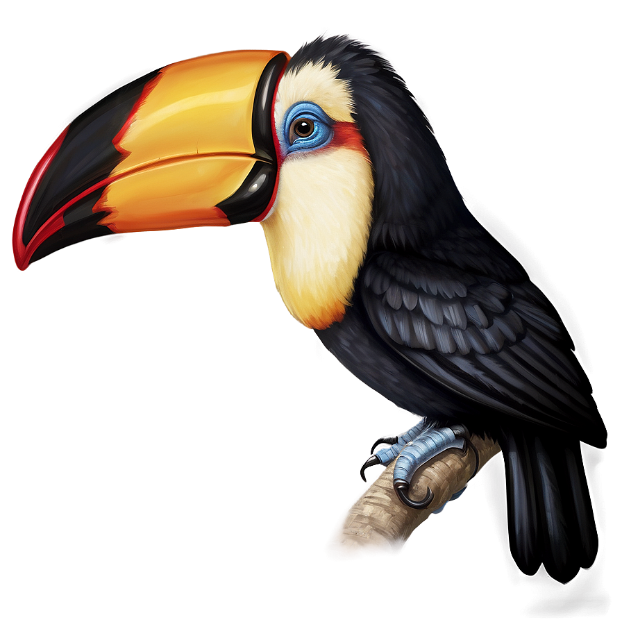 Toucan Beak Detail Png 06112024 PNG
