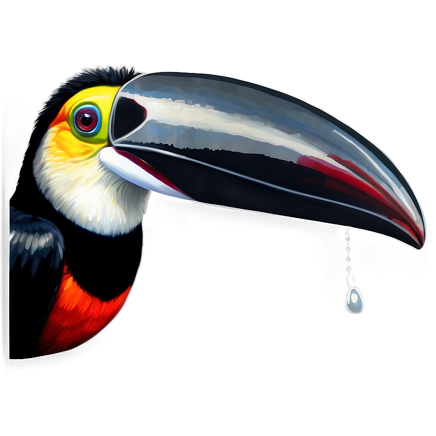 Toucan Black And White Png 06112024 PNG
