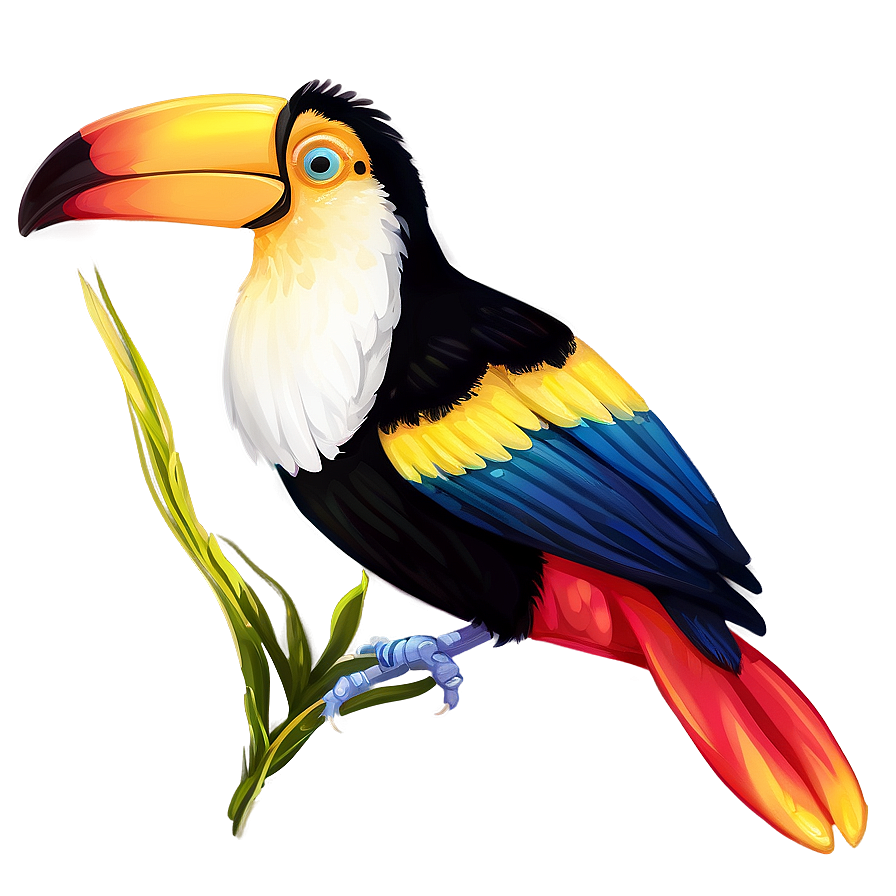 Toucan Digital Art Png Wqn27 PNG