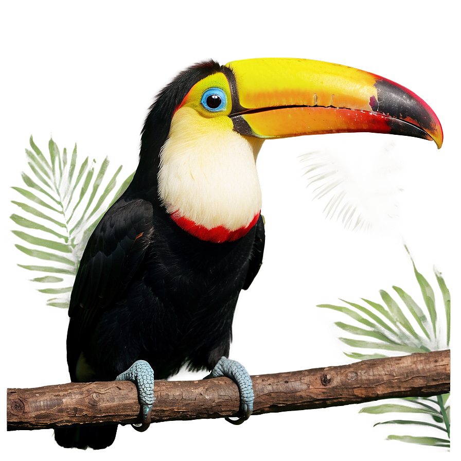 Toucan Enjoying Sun Png 06112024 PNG