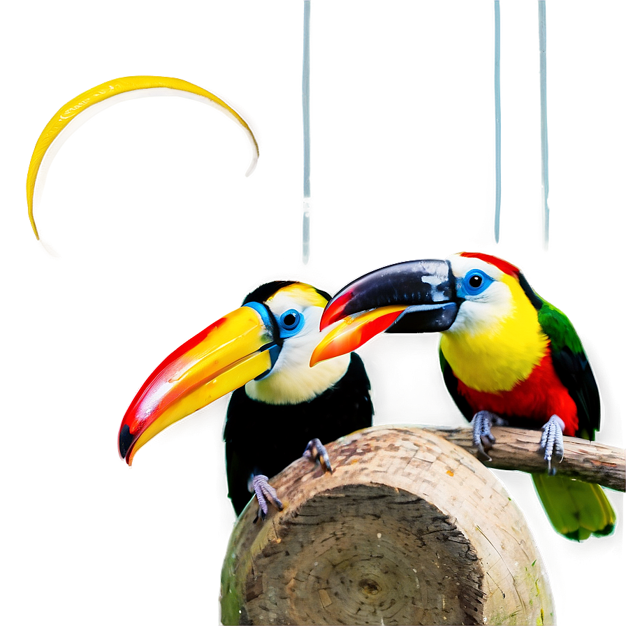 Toucan Feeding Time Png Jrb PNG