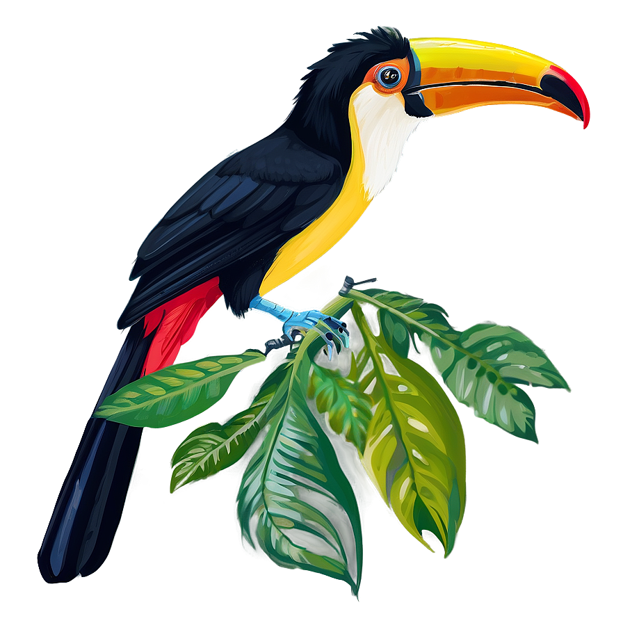Toucan In Natural Habitat Png 48 PNG