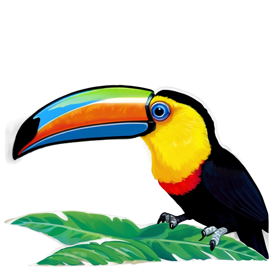 Toucan In Paradise Png Ijc PNG