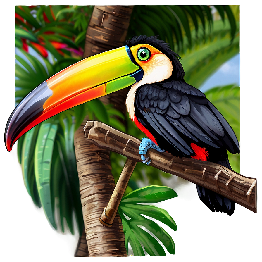 Toucan In Paradise Png Vsd30 PNG