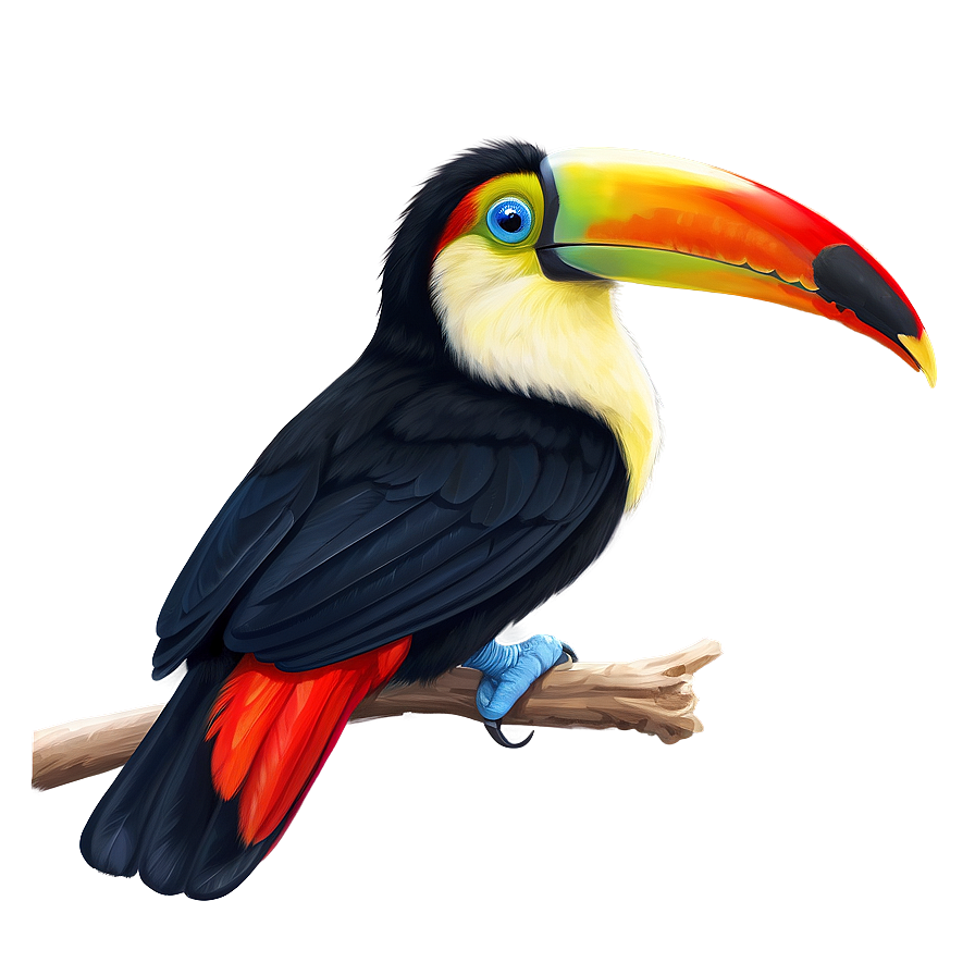 Toucan In Profile Png Clr97 PNG