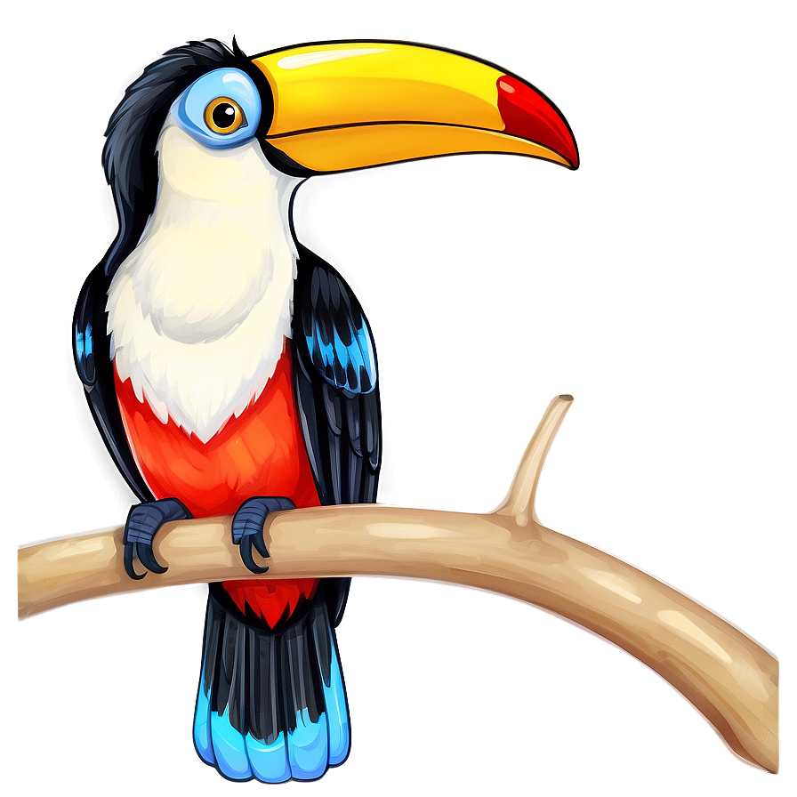 Toucan On Branch Png Qsq69 PNG
