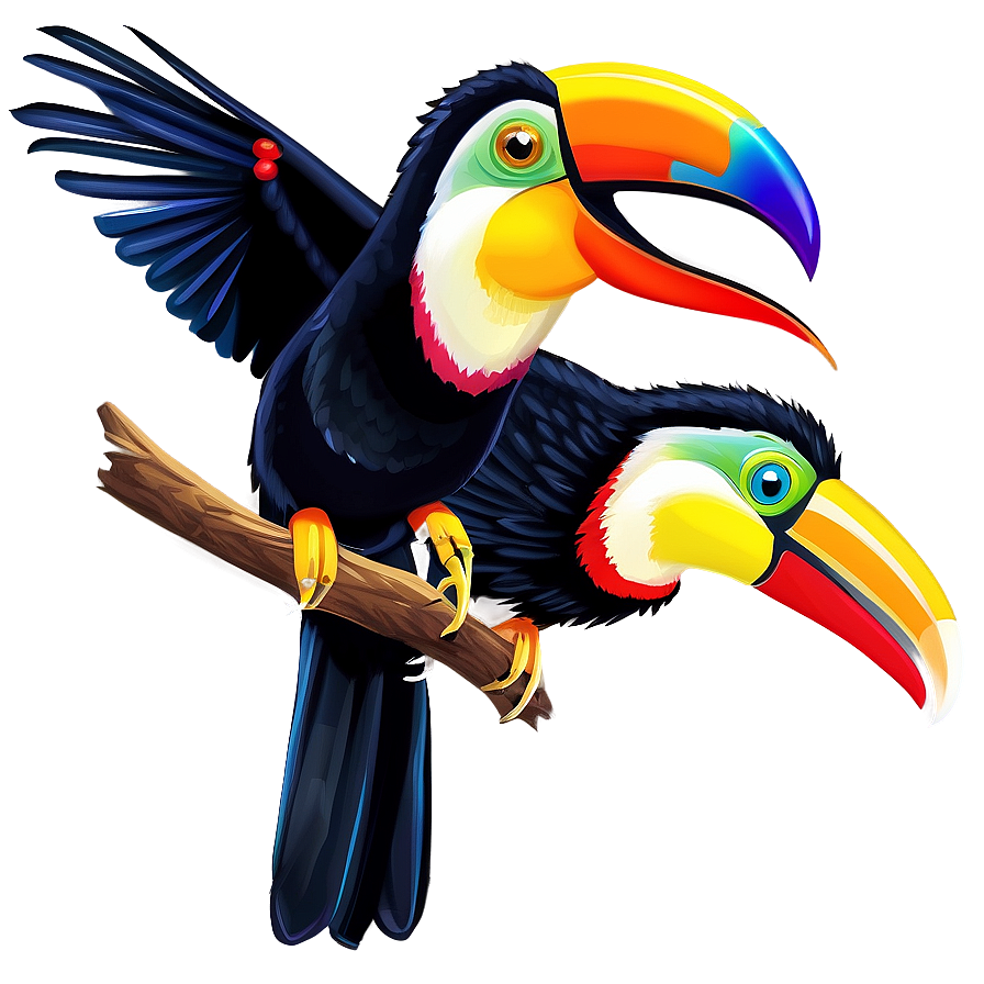 Toucan Wildlife Photography Png Eme37 PNG