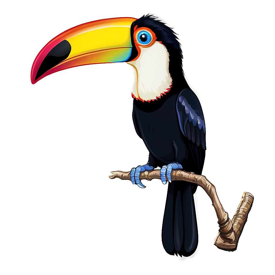Toucan With Bright Eyes Png 06112024 PNG