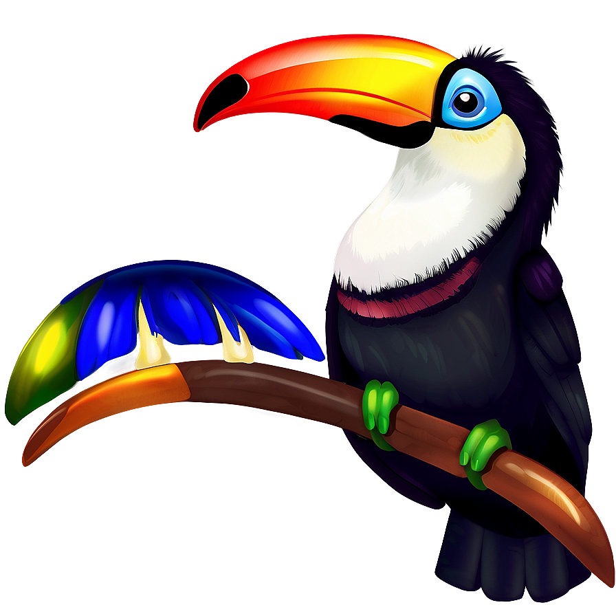 Toucan With Open Beak Png Exn PNG